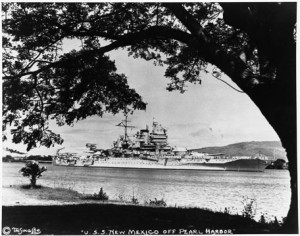 USS New Mexico - Pearl Harbor 5x6
